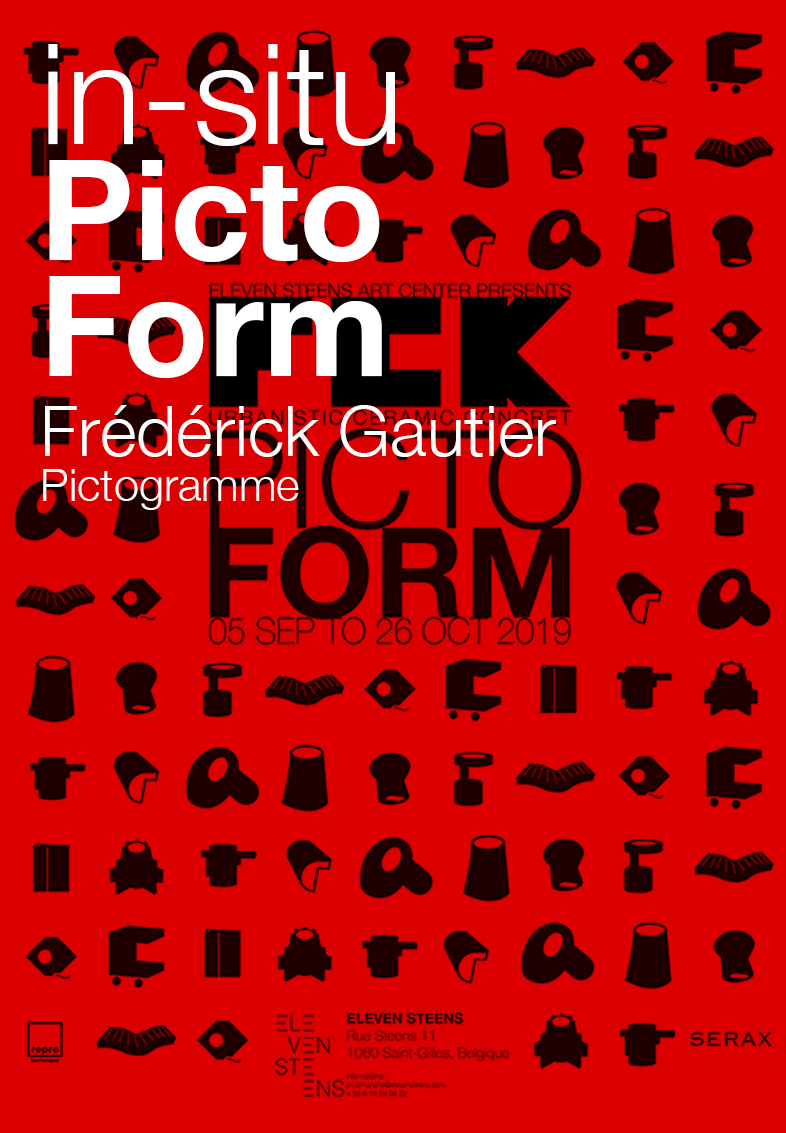 FCK Frédérick Gautier Affiche - Exposition Galerie Mercier